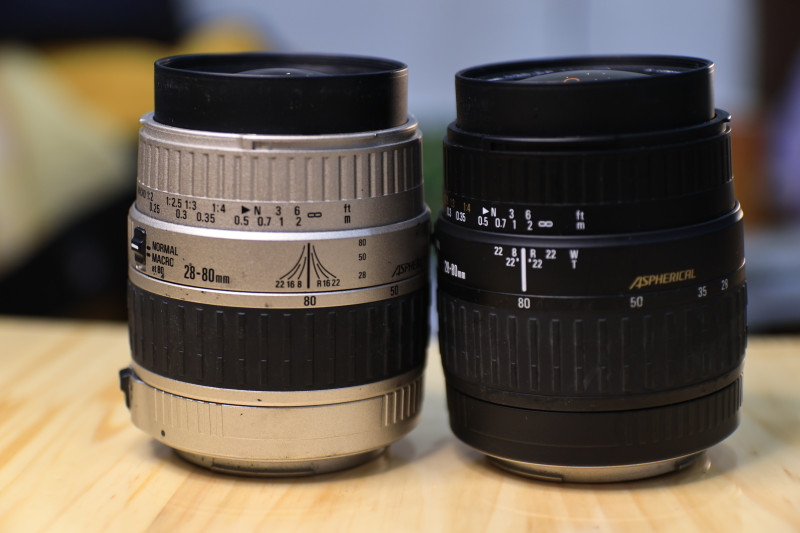 Lens Sigma 28-80mm macro for Canon ef full frame - Ống kính Canon EF