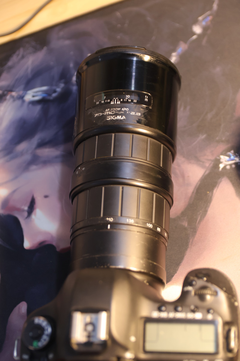 Lens SIGMA AF APO 70-210mm F2.8 CANON EF