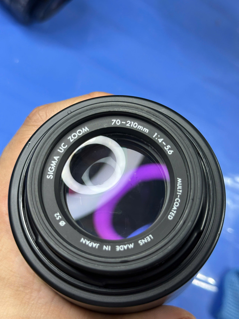 Sigma AF 70-210mm f4-5.6 k-zoom for  Canon ef - Ống kính Canon EF
