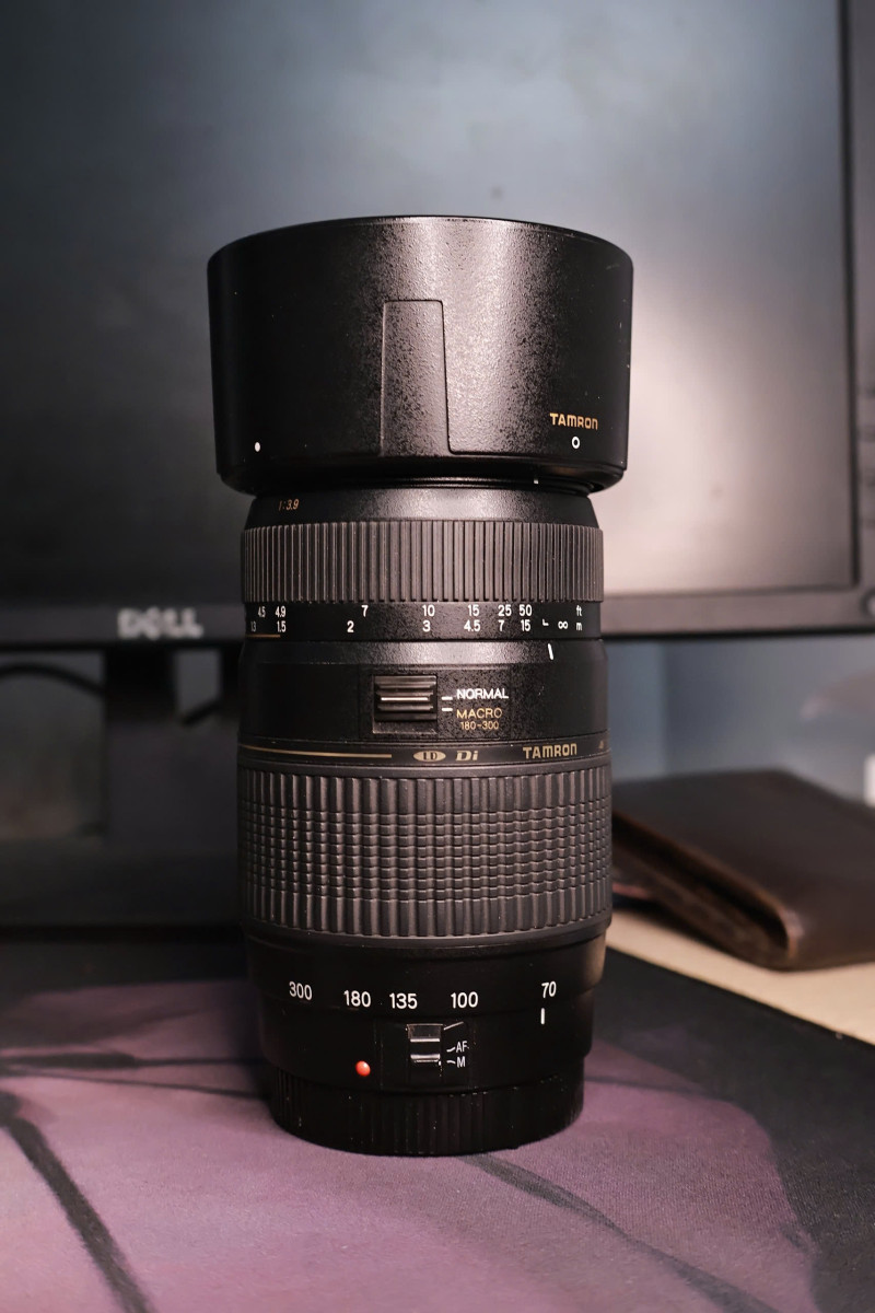 ống kính Tamron AF 70-300mm F4-5.6 Di LD Macro for Canon