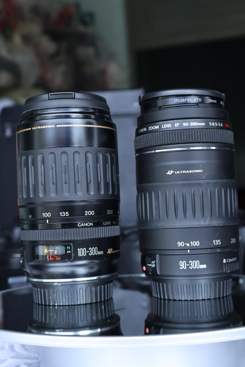 Lens CANON ef ULTRA SONIC EF 100-300mm 14.5-5.6 - Ống kính Canon EF