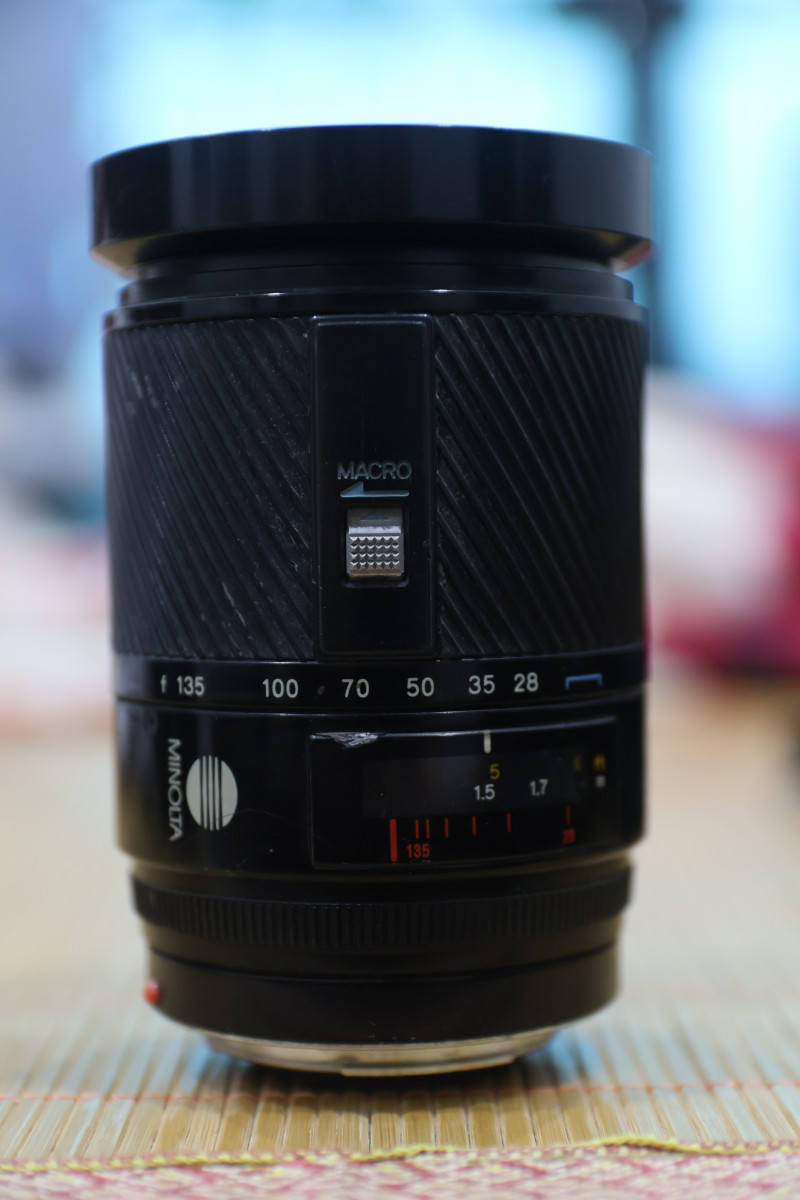 lens sony a Minolta 28-135mm macro