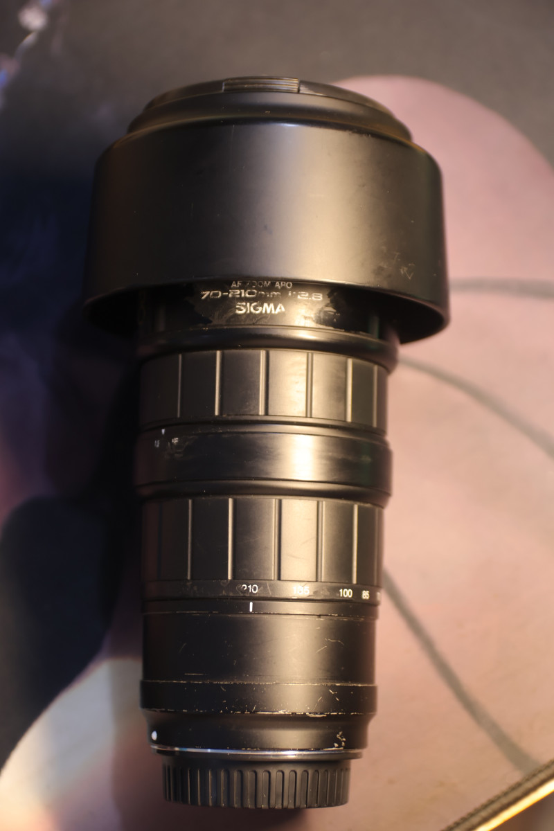 Lens SIGMA AF APO 70-210mm F2.8 CANON EF - Máy ảnh Phim