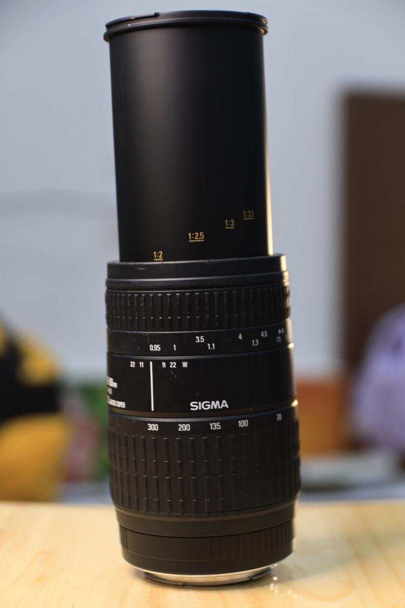 sigma 70-300 macro - Ống kính Canon EF