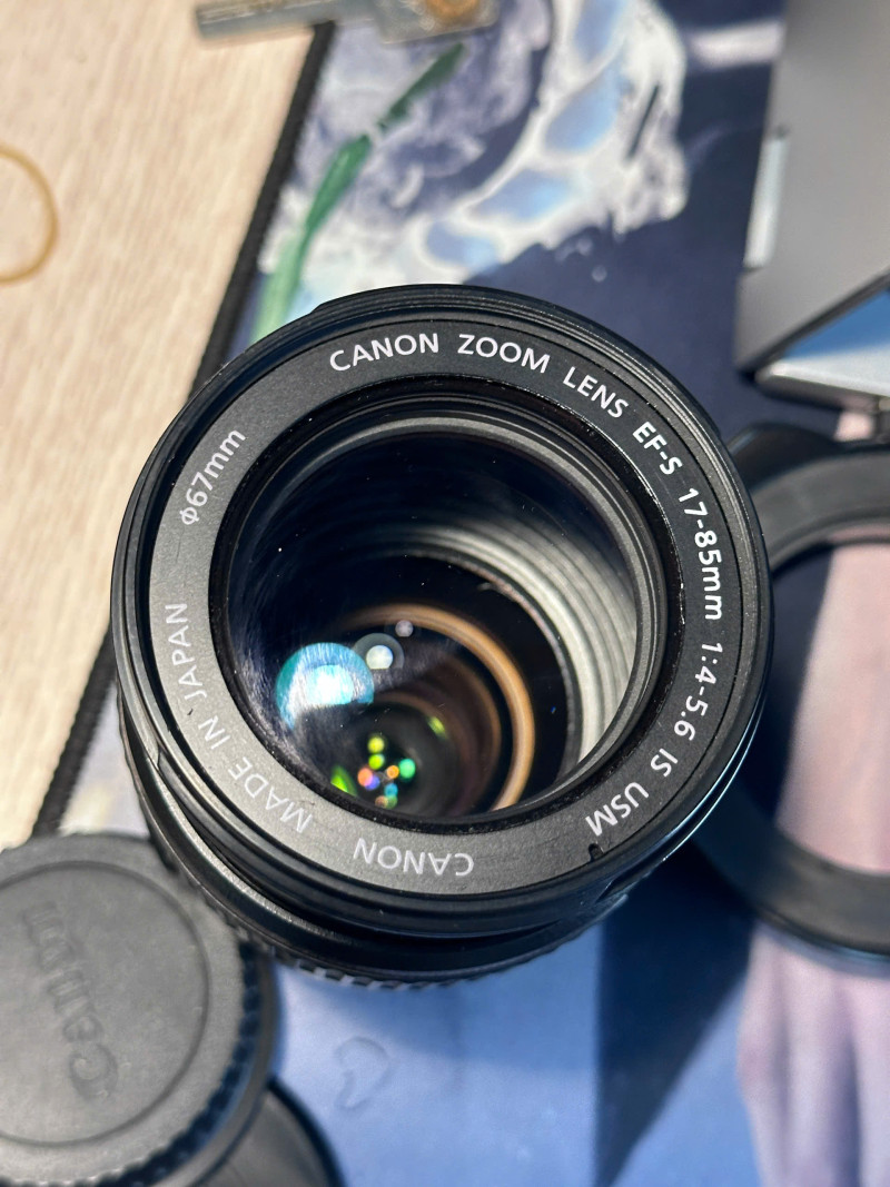 canon ef-s 17-85mm - Ống kính Canon EF