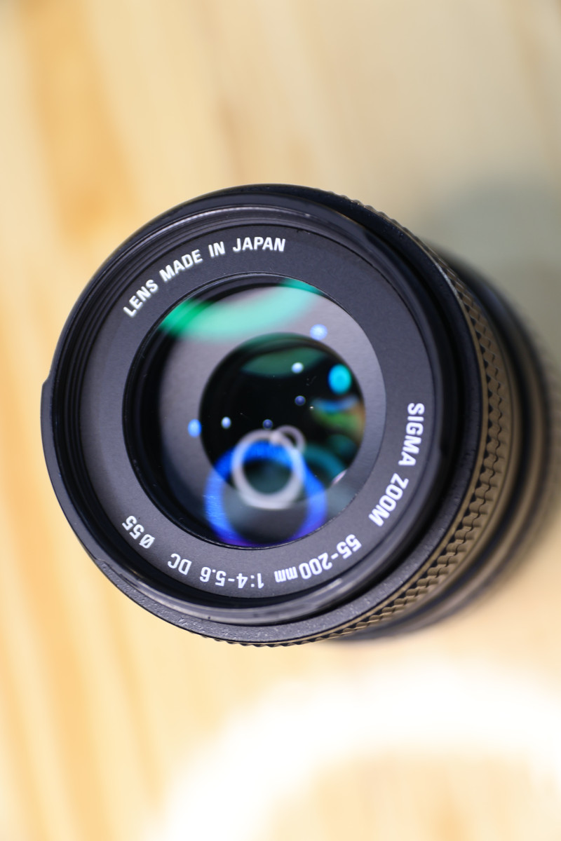 Lens sigma 55-200mm For canon ef - Ống kính Canon EF