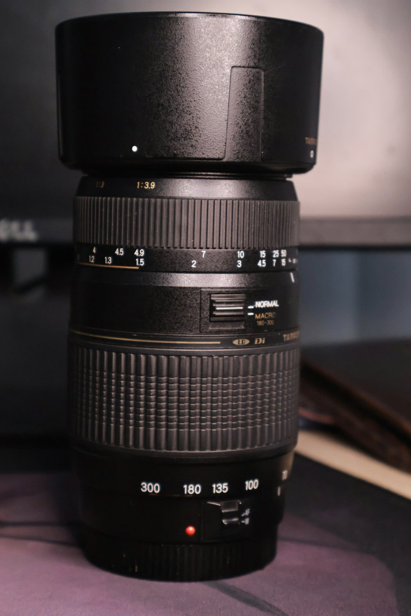 ống kính Tamron AF 70-300mm F4-5.6 Di LD Macro for Canon - Ống kính Canon EF