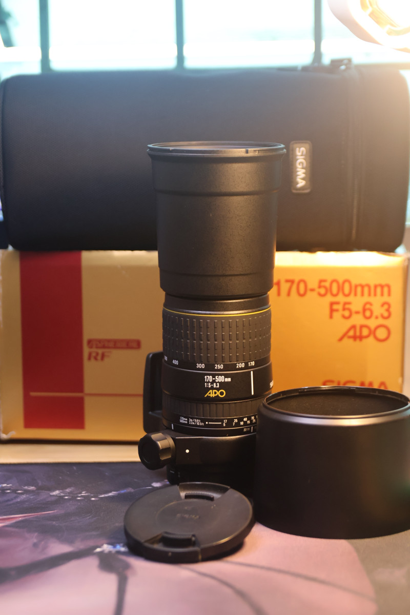 Lens Sigma 170-500mm APO for canon EF - Ống kính siêu tele