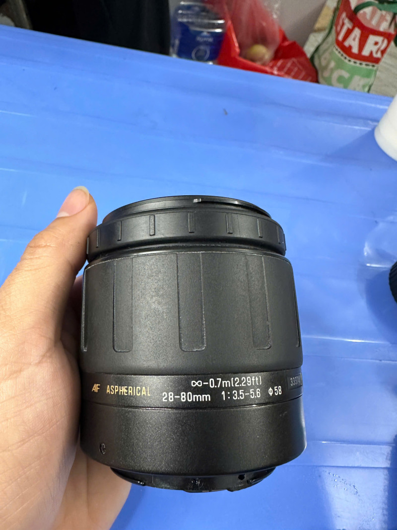 Lens Tamron 28-80mm for canon ef full frame