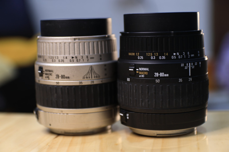 Lens Sigma 28-80mm macro for Canon ef full frame